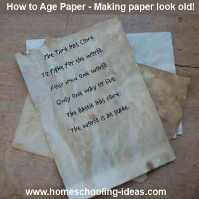 Parchment Paper Has The Exact Vintage Aged Paper Look