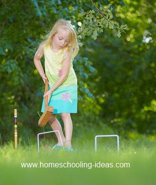 Kids Sports Activities - Croquet