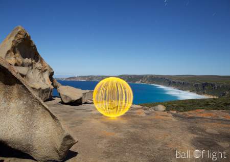 Photography projects for kids - ball of light