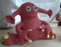 Clay Projects for Kids - Alien